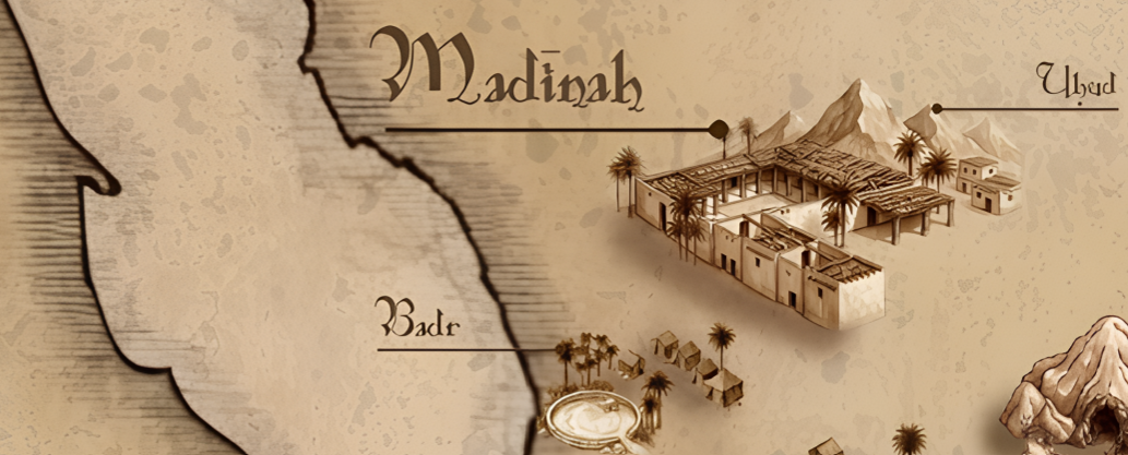 The Seerah Map (2 sizes)